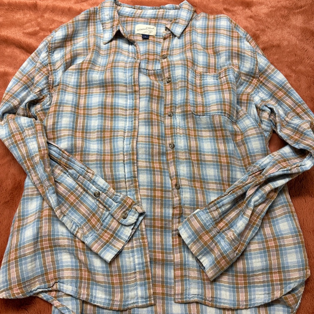 Multicolor flannel